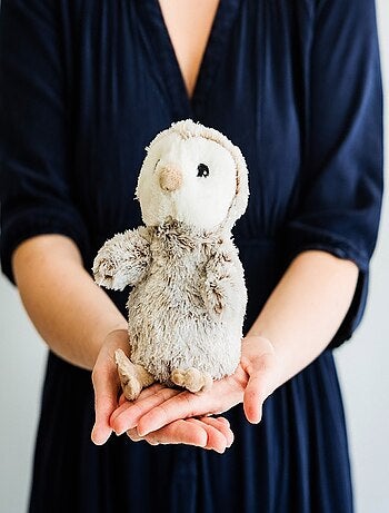 Peluche Bouillotte Chouette Junior