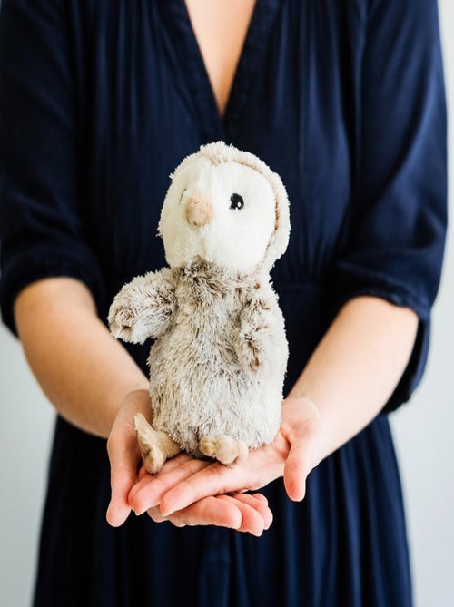 Peluche Bouillotte Chouette Junior - Kiabi