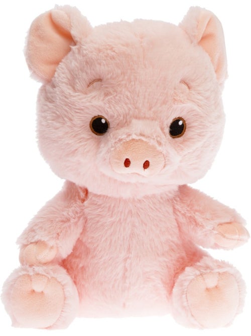 Peluche bouillotte cochon rose - made in france - Kiabi Peluche bouillotte cochon rose - made in france - Kiabi