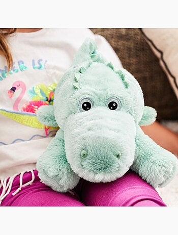 Peluche bouillotte croco 2025 - made in france