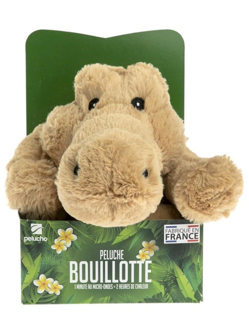 Peluche Bouillotte Crocodile - Made in France - Kiabi