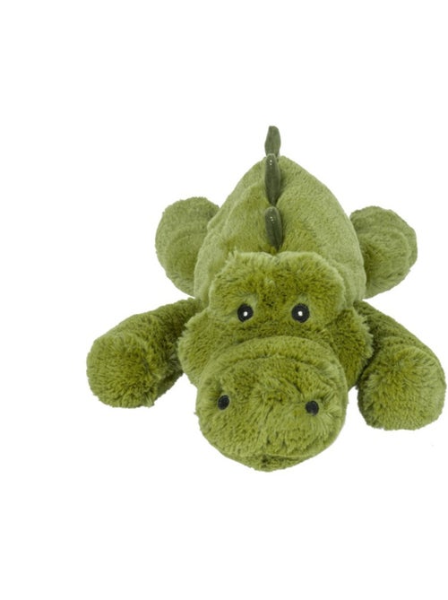 Peluche Bouillotte Crocodile vert - Made in France - Kiabi