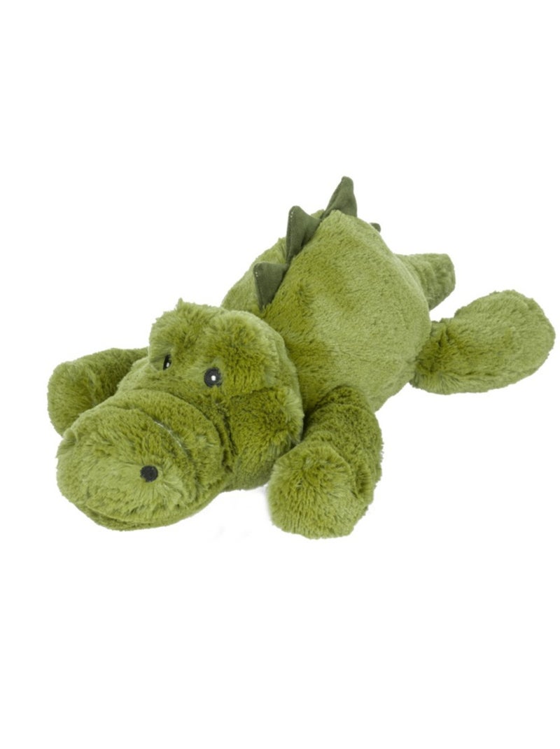 Peluche Bouillotte Crocodile vert - Made in France Vert - Kiabi