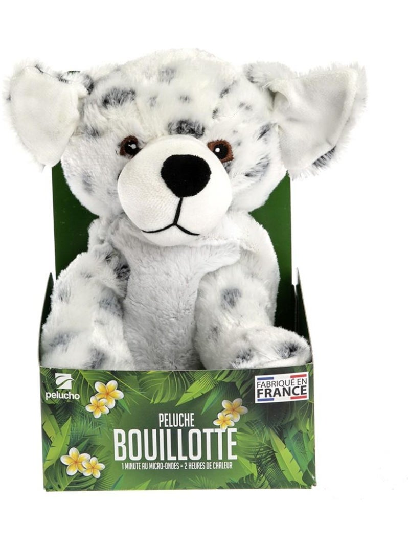 Peluche Bouillotte Dalmatien - Made in France Blanc - Kiabi