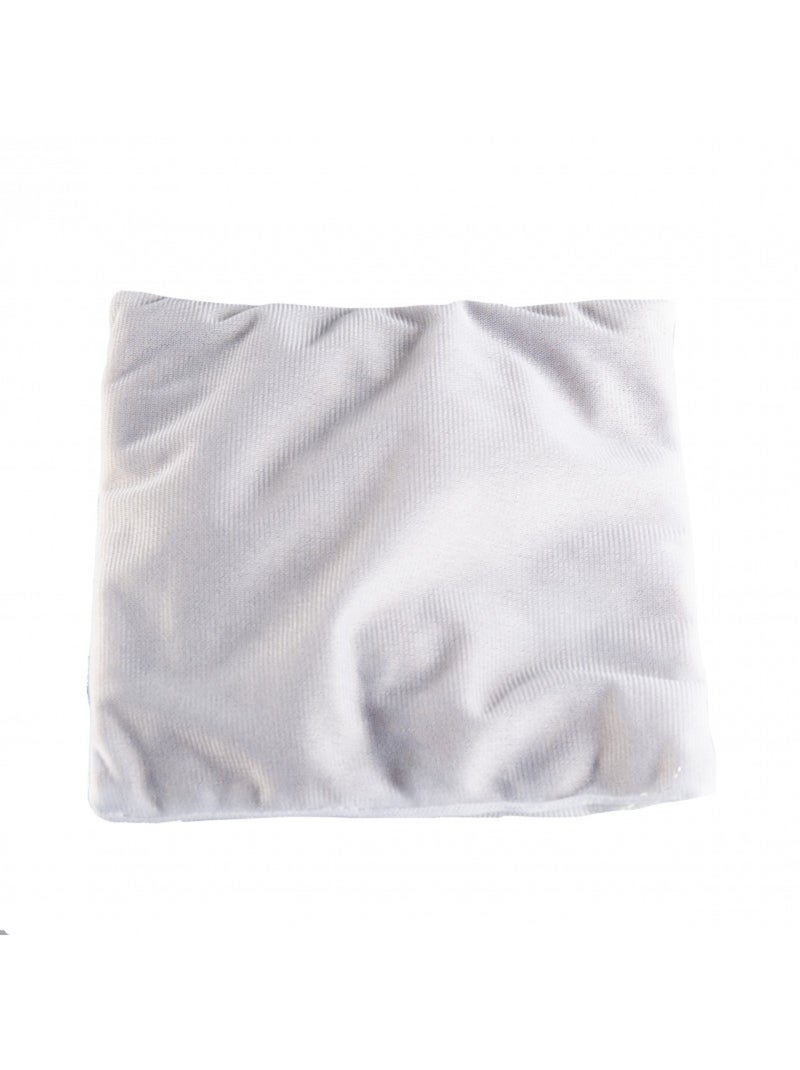 Peluche Bouillotte déhoussable Husky - Made in France Blanc - Kiabi
