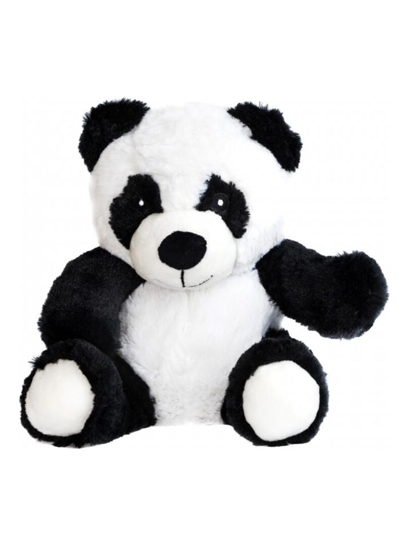 Peluche Bouillotte déhoussable Panda - Made in France Blanc - Kiabi