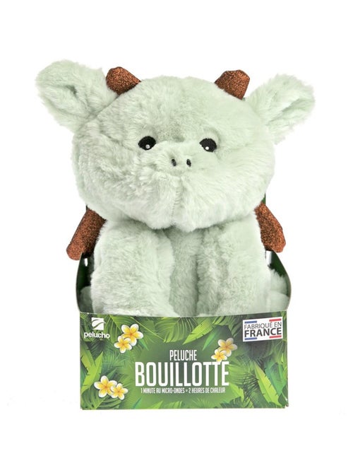 Peluche Bouillotte Dragon - Made in France - Kiabi