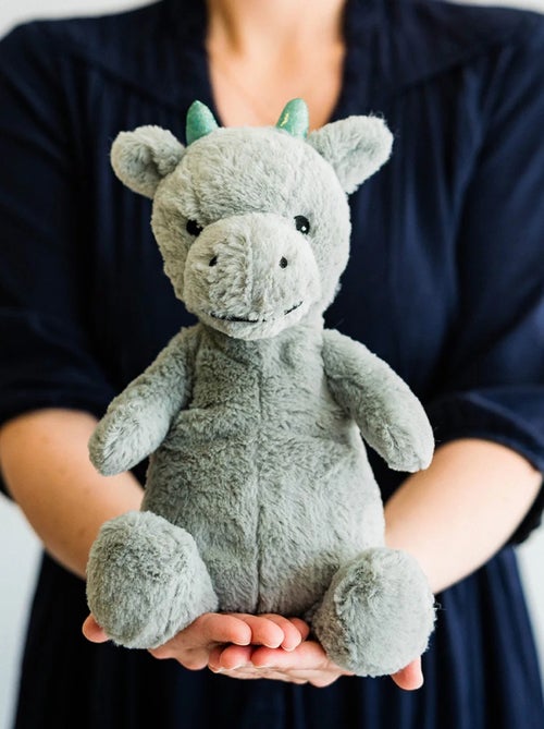 Peluche Bouillotte Dragon - Kiabi
