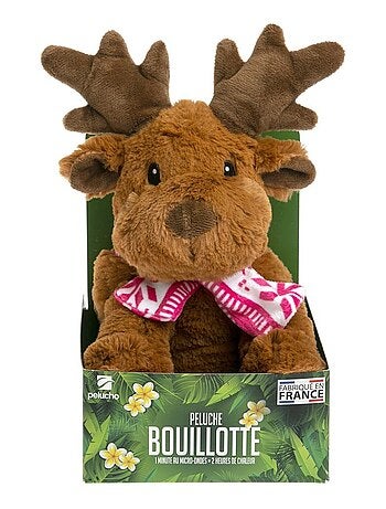 Peluche Bouillotte Elan Hiver - Made in France