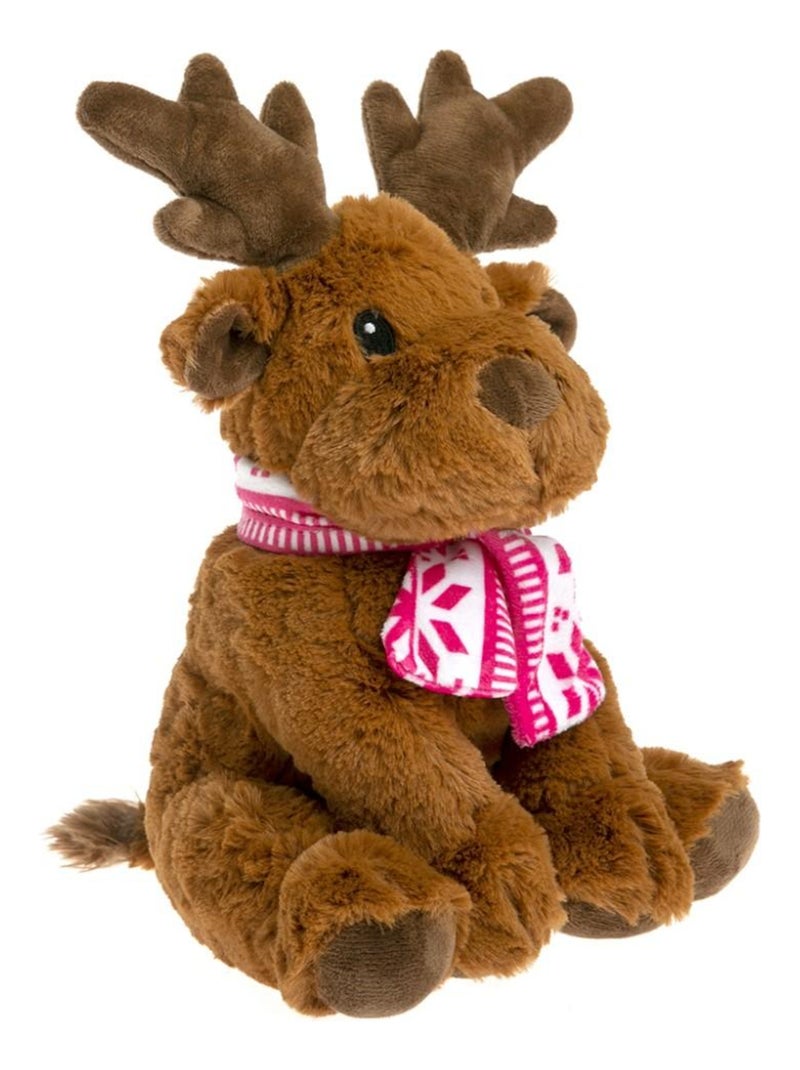Peluche Bouillotte Elan Hiver - Made in France Marron - Kiabi