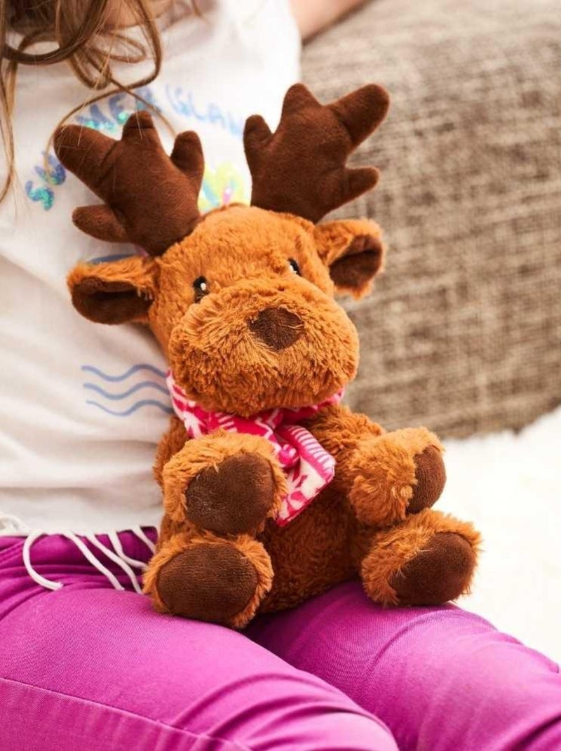 Peluche Bouillotte Elan Hiver - Made in France Marron - Kiabi