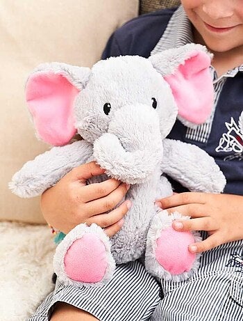 Peluche Bouillotte Eléphant - Made in France