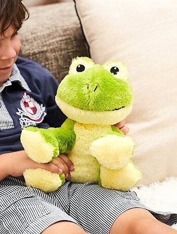 Peluche Bouillotte Grenouille - Made in France