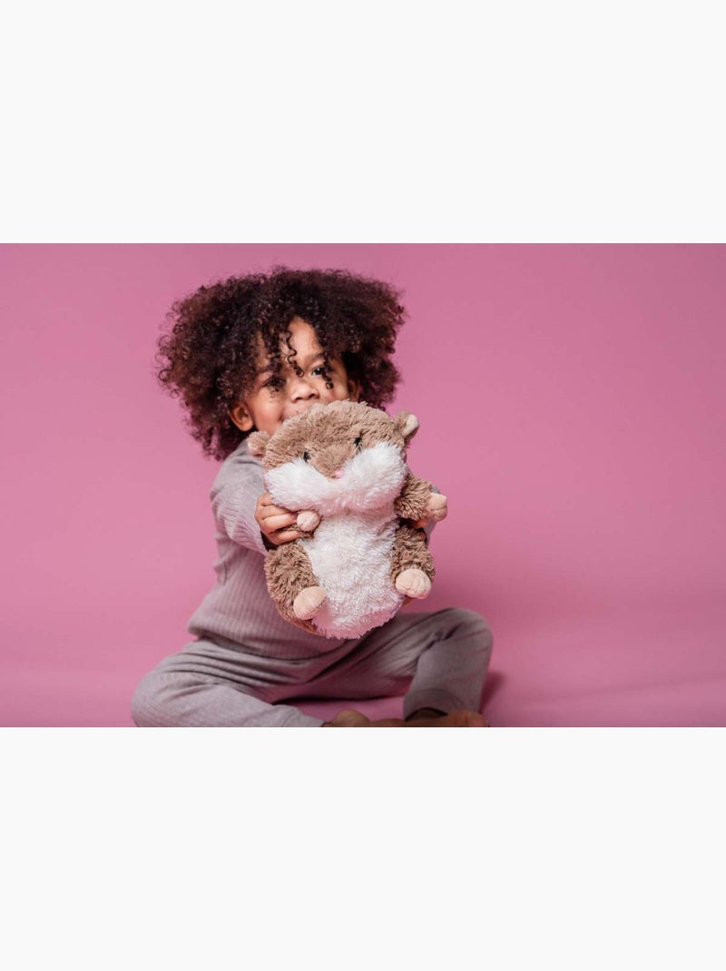 Peluche Bouillotte Hamster Marron - Kiabi