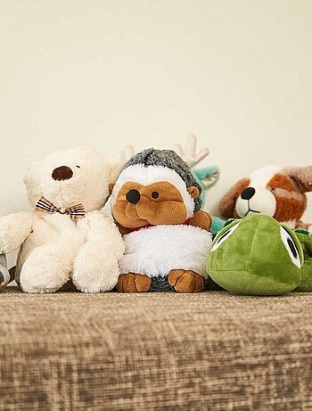 Peluche Bouillotte Hérisson - Made in France