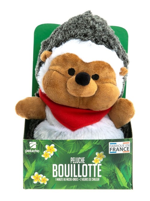 Peluche Bouillotte Hérisson - Made in France - Kiabi