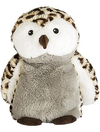 Peluche Bouillotte Hibou - Made in France