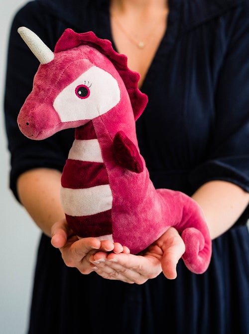 Peluche Bouillotte Hippocampe - Kiabi
