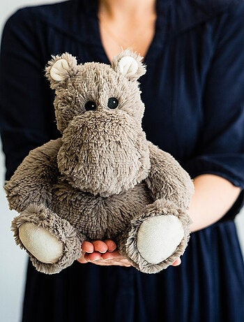 Peluche Bouillotte Hippopotame