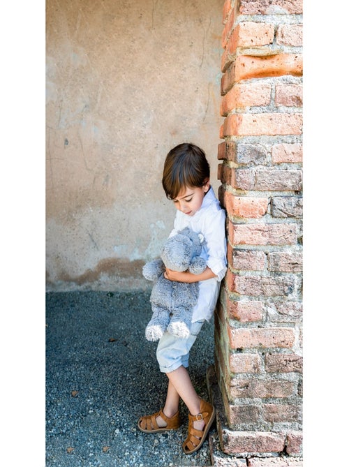 Peluche bouillotte hippopotame - Kiabi