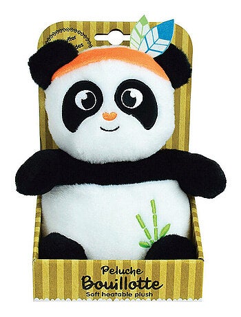 Peluche bouillotte INDIAN PANDA - Haut19 cm