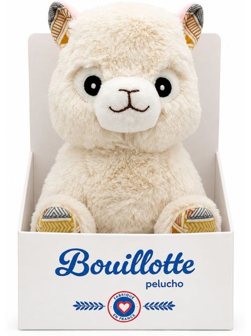 Peluche bouillotte lama - made in france - Kiabi