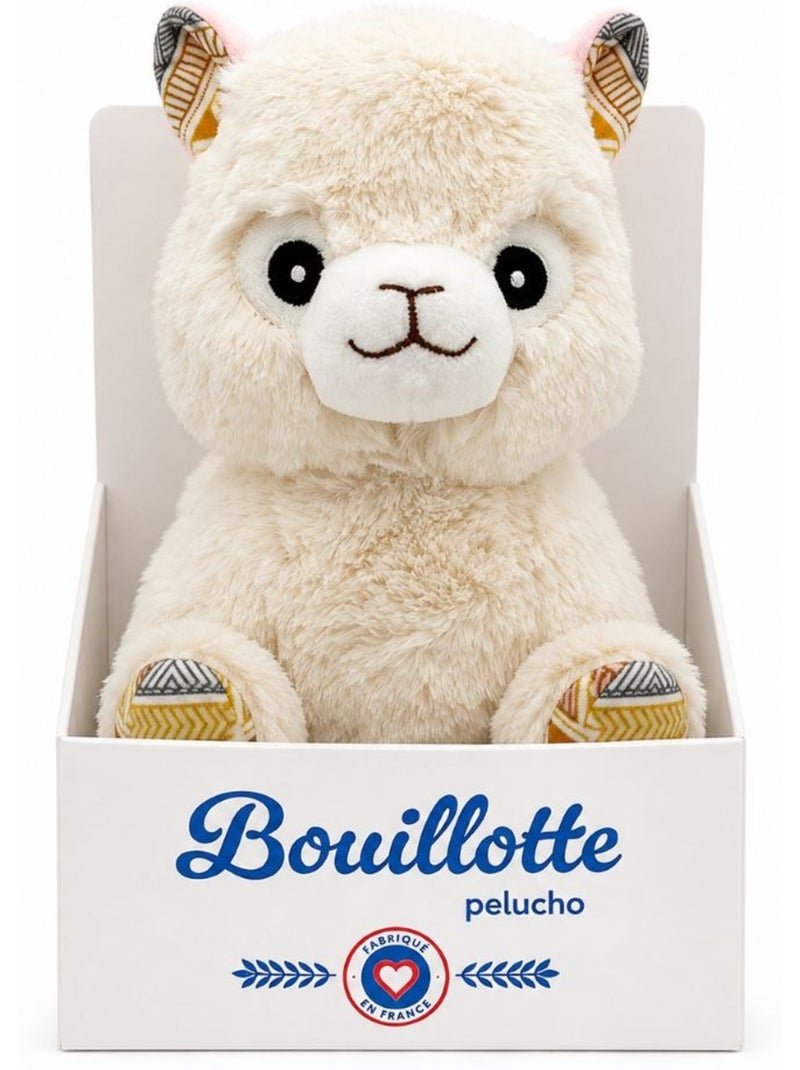 Peluche bouillotte lama - made in france Beige - Kiabi