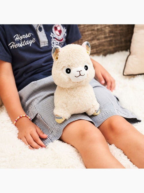Peluche bouillotte lama - made in france - Kiabi