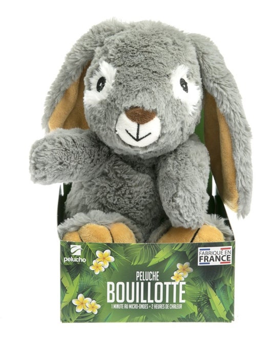Peluche Bouillotte Lapin - Made in France - Kiabi
