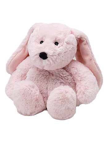 Peluche Bouillotte Lapin rose