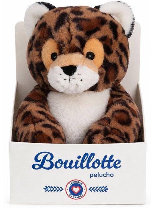 Peluche bouillotte leopard - made in france - Kiabi