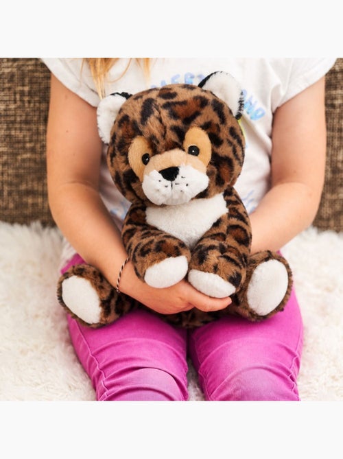 Peluche bouillotte leopard - made in france - Kiabi