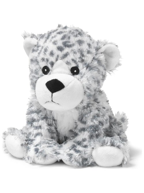 Peluche Bouillotte Léopard blanc - Kiabi