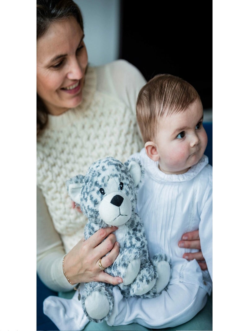 Peluche Bouillotte Léopard blanc Blanc - Kiabi