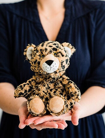 Peluche Bouillotte Léopard Junior