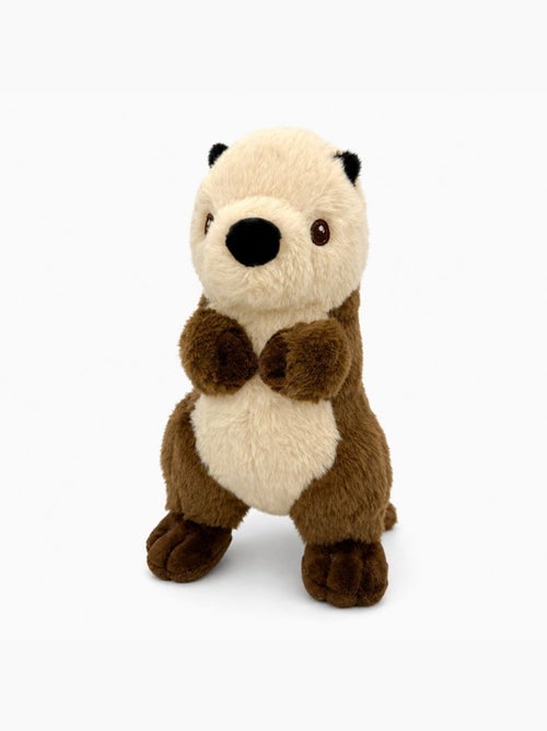 Peluche bouillotte loutre - made in france - Kiabi