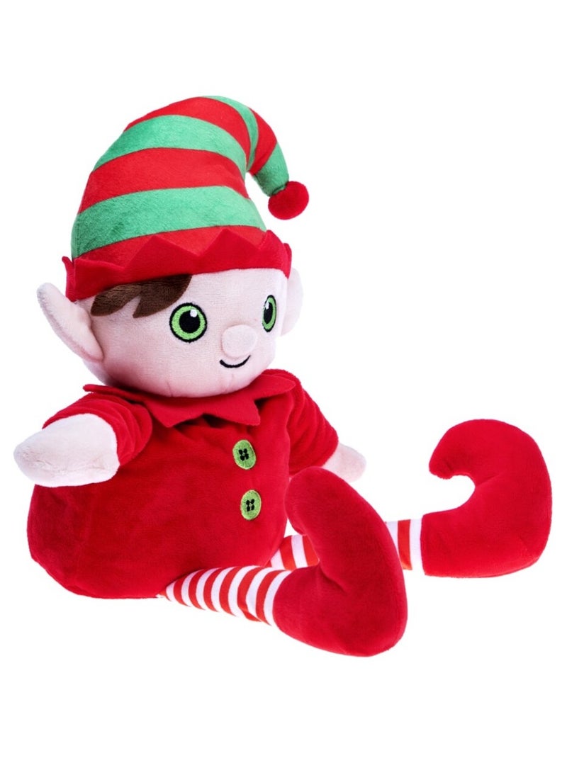 Peluche Bouillotte Lutin farceur - Made in France Rouge - Kiabi