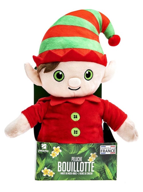 Peluche Bouillotte Lutin farceur - Made in France - Kiabi