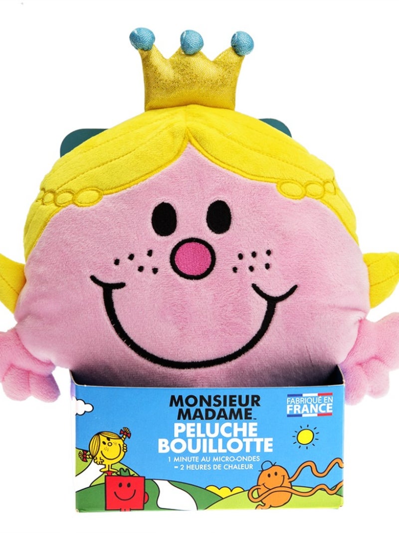 Peluche Bouillotte Madame Princesse - Made in France Marron - Kiabi