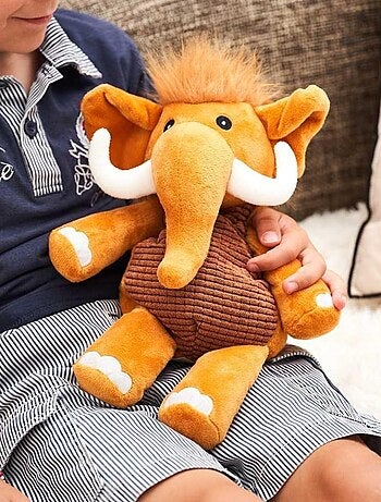 Peluche Bouillotte Mammouth - Made in France