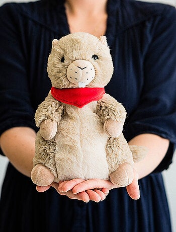 Peluche Bouillotte Marmotte