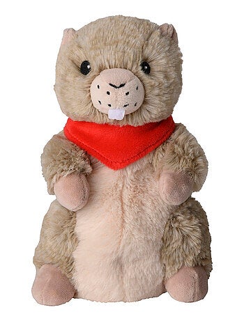 Peluche Bouillotte Marmotte