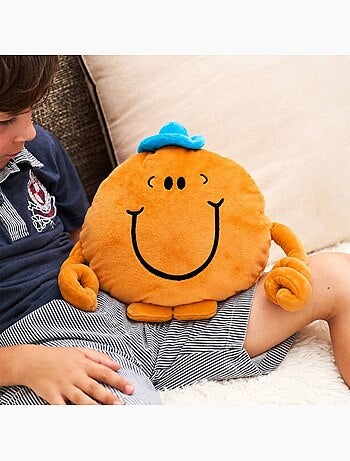 Peluche bouillotte monsieur chatouille - made in france