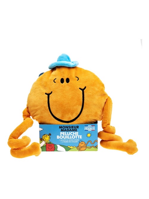 Peluche Bouillotte Monsieur Chatouille - Made in France - Kiabi