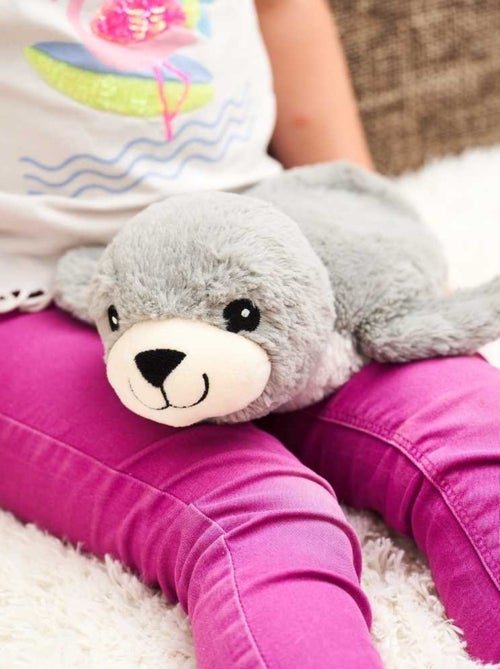 Peluche Bouillotte Otarie - Made in France - Kiabi