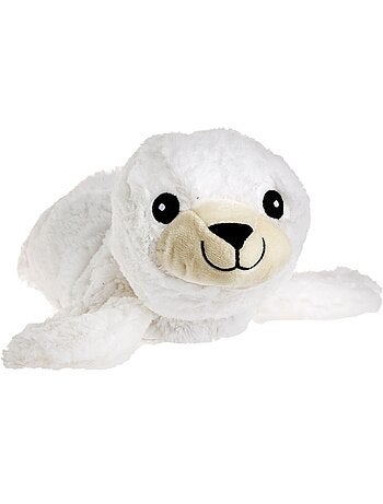 Peluche Bouillotte Otarie blanche - Made in France