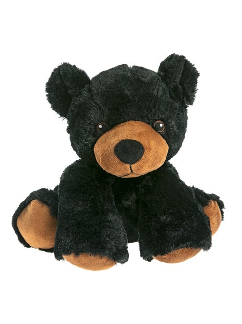 Peluche Bouillotte Ours noir - Made in France - Kiabi