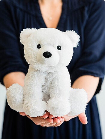 Peluche Bouillotte Ours polaire