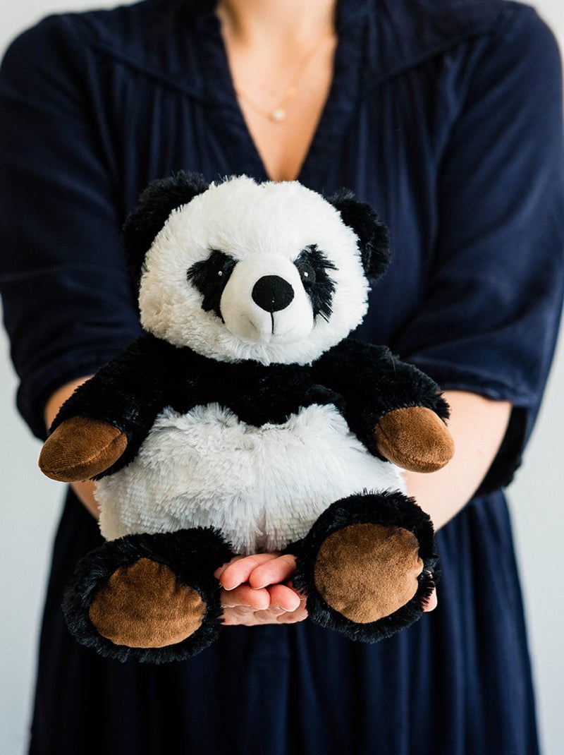 Peluche Bouillotte Panda Beige - Kiabi