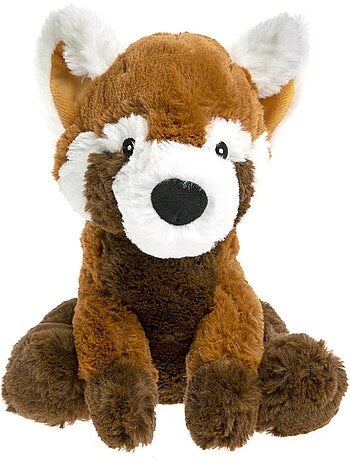 Peluche Bouillotte Panda Roux - Made in France